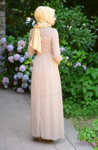 Hijab Dress FY 51983-03 Mink 51983-03