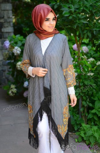 Sefamerve Kombin Tunik GLY 140757Y-02 Siyah