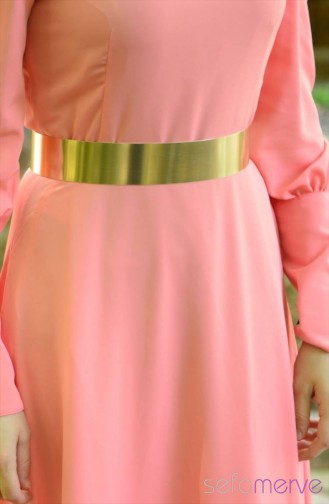 Pink İslamitische Jurk 4137-06