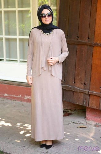 Summerly Dress 3513-05 Dark Brown 3513-05