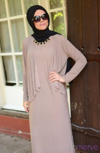 Summerly Dress 3513-05 Dark Brown 3513-05