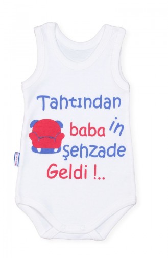 Yazılı Askılı Body 1328-01 Ekru