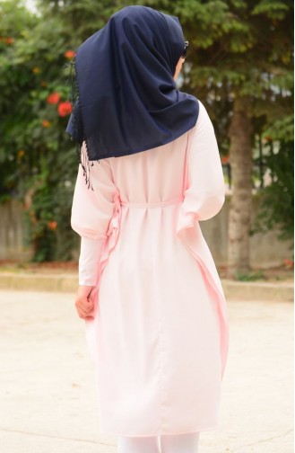Tesettür Tunik All Day 50596-03 Toz Pembe