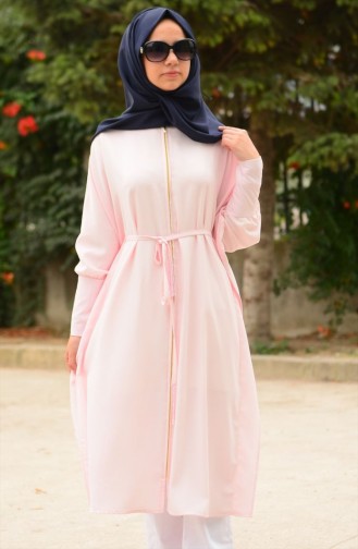 Tesettür Tunik All Day 50596-03 Toz Pembe