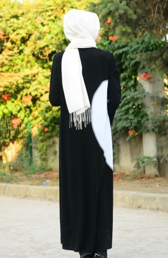 White Abaya 6460-04