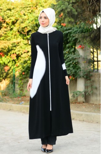 White Abaya 6460-04