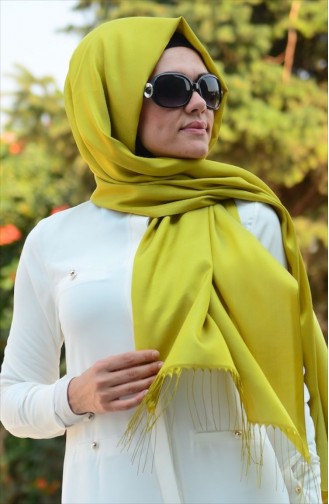 Safran-Farbe Schal 06
