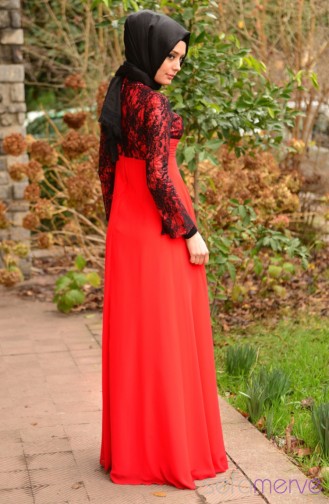 Sefamerve Evening Dress  3115-03 Red 3115-03
