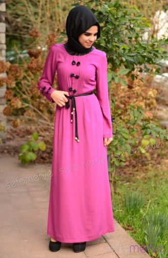 Perçem Hijab Dress 6042-02 Plato 6042-02