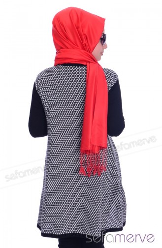 Triko Tunik 3276-02 Beyaz