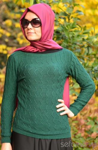 Triko Kazak 0545-02 Yeşil