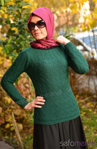 Triko Kazak 0545-02 Yeşil