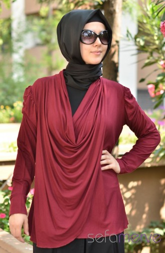 Claret red Tuniek 123102-02