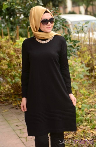 Triko Tunik 3254-03 Siyah