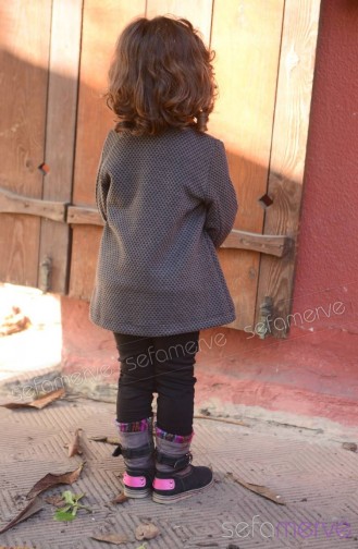 Belemir Çocuk Kap 7524-01 Siyah