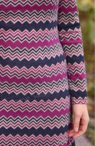 Fuchsia Hijab Kleider 2020-02