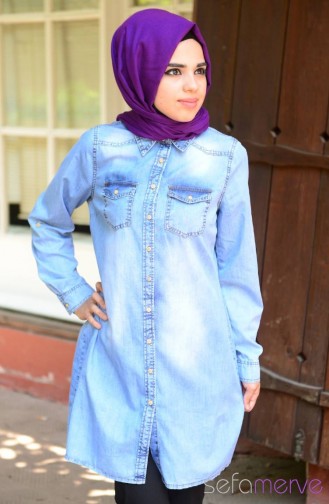 Kot Tunik All Day 50309-02 Buz Mavi