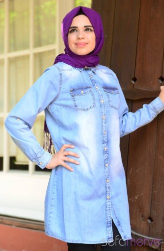 Kot Tunik All Day 50309-02 Buz Mavi