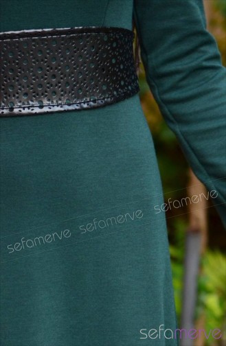 Green İslamitische Jurk 7158-01