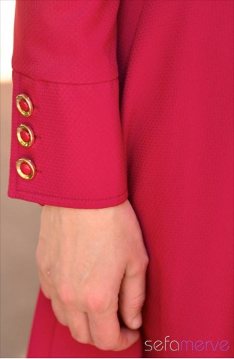 Tesettür Tunik Zernişan 4116-06 Bordo