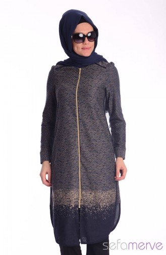 Navy Blue Tuniek 2095-01