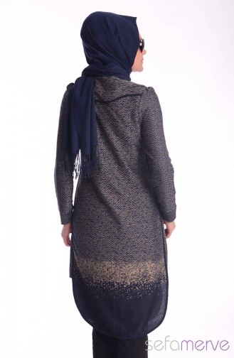 Navy Blue Tuniek 2095-01
