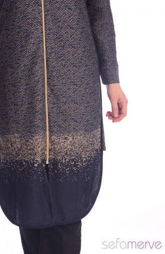 Navy Blue Tuniek 2095-01