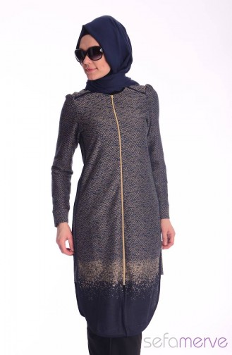 Navy Blue Tuniek 2095-01