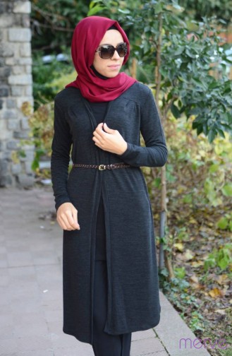 Hırka Tunik HLY 4723-04 Siyah