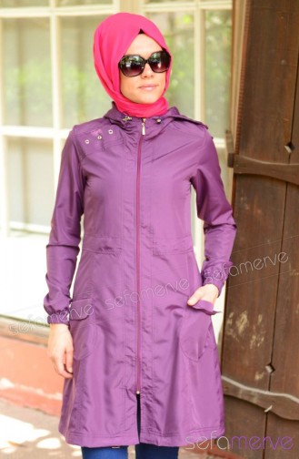 Ayse & Nur Mevsimlik Kap 0571-06 Mor