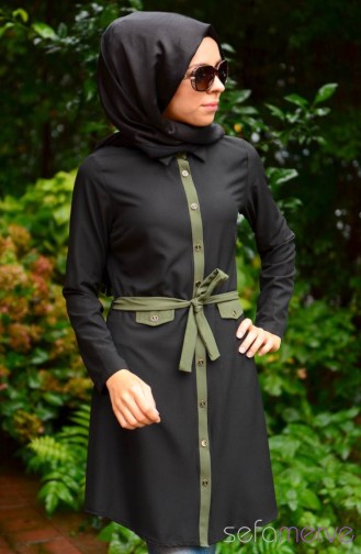 Hijab Tunic WB 3443-05 Black 3443-05