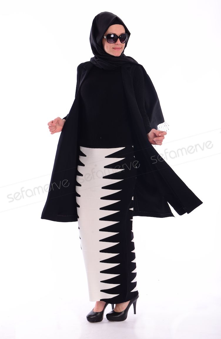 Triko Etek 3278-01 Beyaz