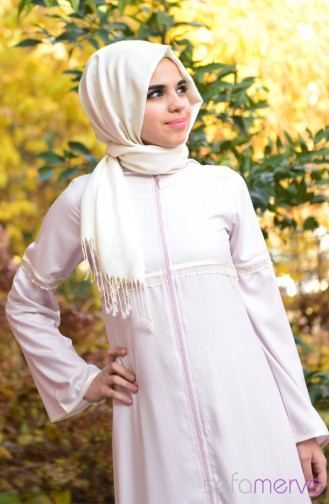 Hac Umre Kıyafetleri 4426-01 Pudra
