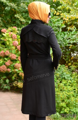 Vavella Cache Overcoat 1560-01 Black 1560-01