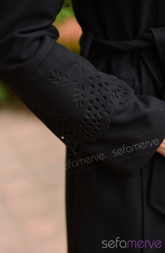Vavella Cache Overcoat 1560-01 Black 1560-01