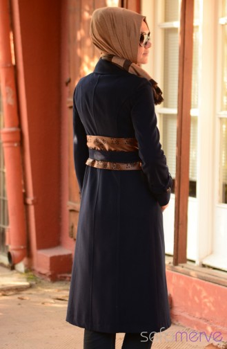 Vavella Cachet Coat 1552-02 Navy Blue 1552-02
