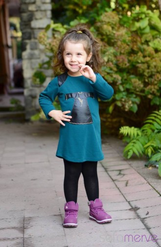 Vêtements Enfant Vert emeraude 4130KK-26