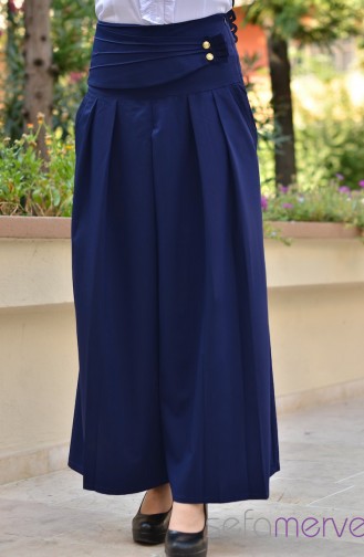 Pileli Pantolon Etek 171-03 Saks