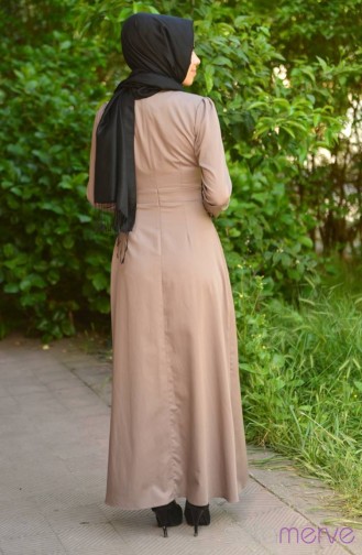 Summerly ZRF Hijab Dress 9012-04 Gray 9012-04