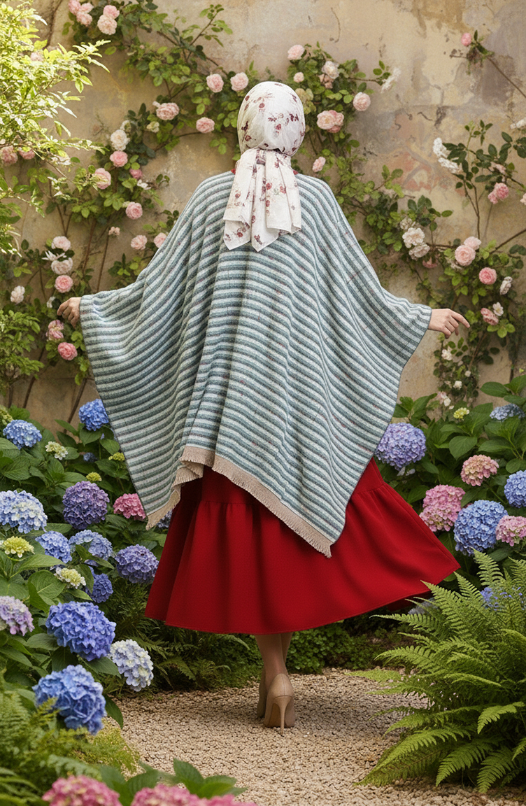 Panço Omuz Şal 2065-01 Çağla Yeşili