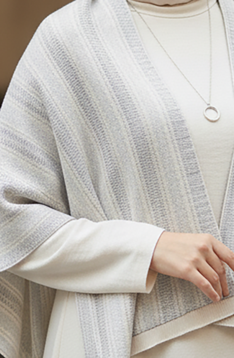 Schulterschal 1096-01 Creme 1096-01