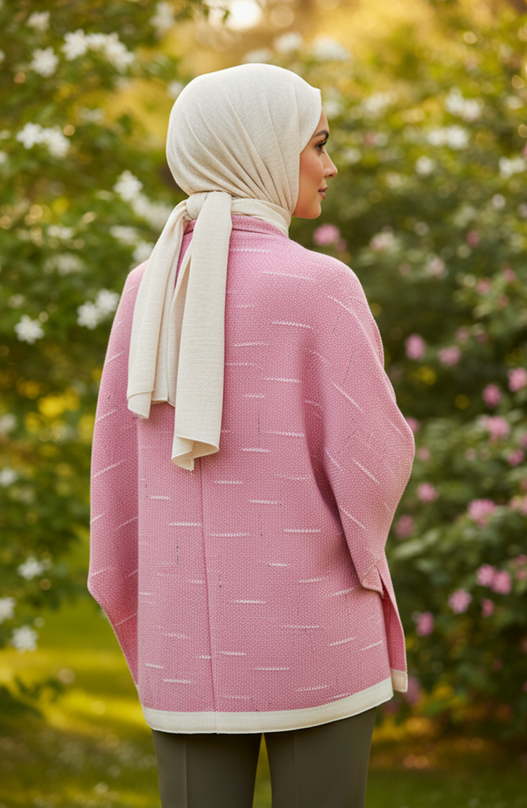 Omuz Şal 1113-01 Pembe