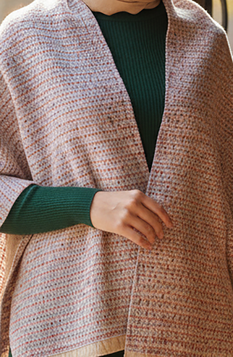 Schoudersjaal 1123-01 Beige 1123-01