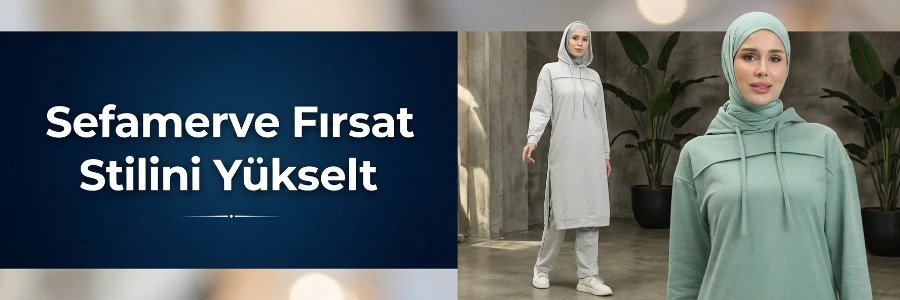 SEFAMERVE'nin Günün Fırsatı ile tesettür şıklığını yakala! Gardırobunu yenile, mütevazı zarafetle tanış. En özel indirimleri kaçırma, stilini yükselt!