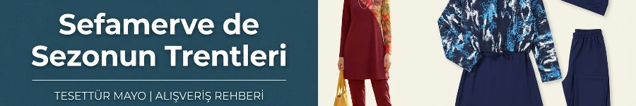 Tesettür mayo seçiminde şıklık ve rahatlığı bir araya getiren rehberiniz Sefamerve'de! En trend modeller, kumaşlar ve stil ipuçları ile deniz ve havuz keyfini özgürce yaşayın. Keşfedin!