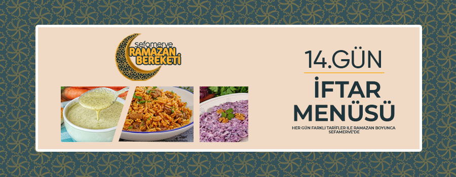 14.Gün İftar Menüsü